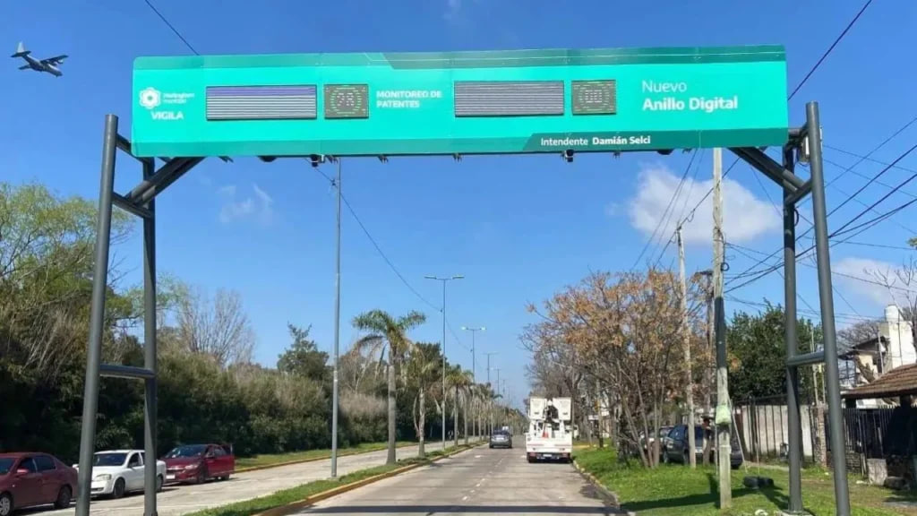 Hurlingham refuerza la seguridad con un anillo que controla 200.000 vehículos por&nbsp;día