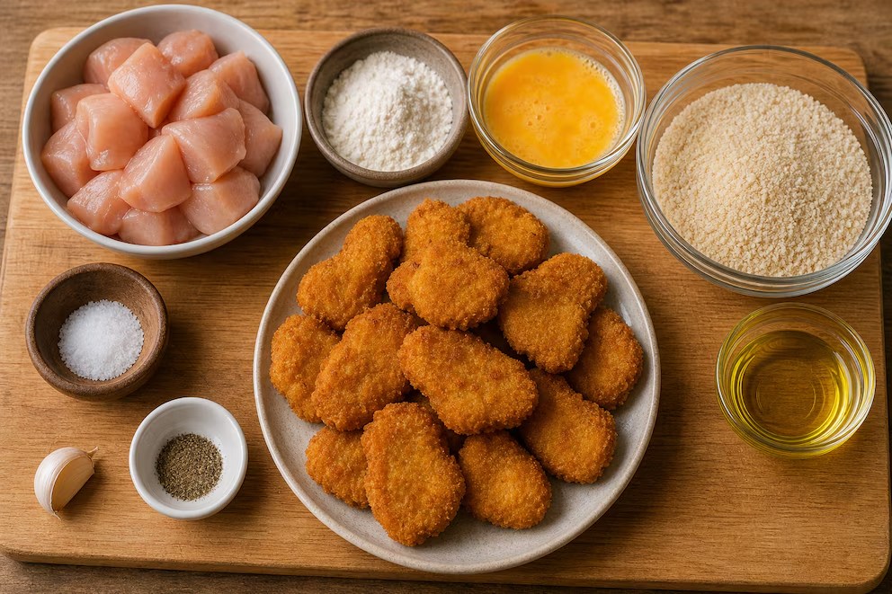 Cómo hacer nuggets de pollo en 30 minutos con ingredientes que hay en&nbsp;casa